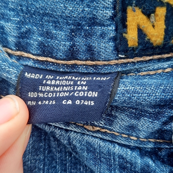 🍀3/15 Nautica Men's Blue Jeans - Picture 4 of 10